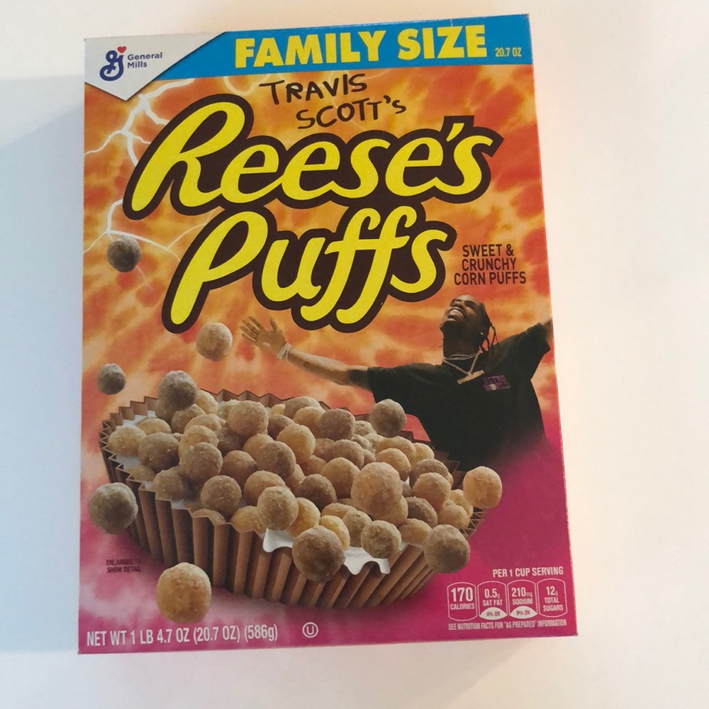New travis Scott’s cereal box